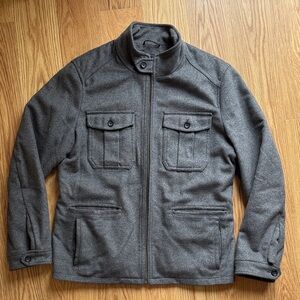 Banana Republic Wool Blend Peacoat